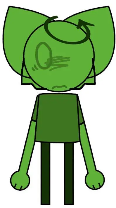 ai character: 💚Hreen♎ background