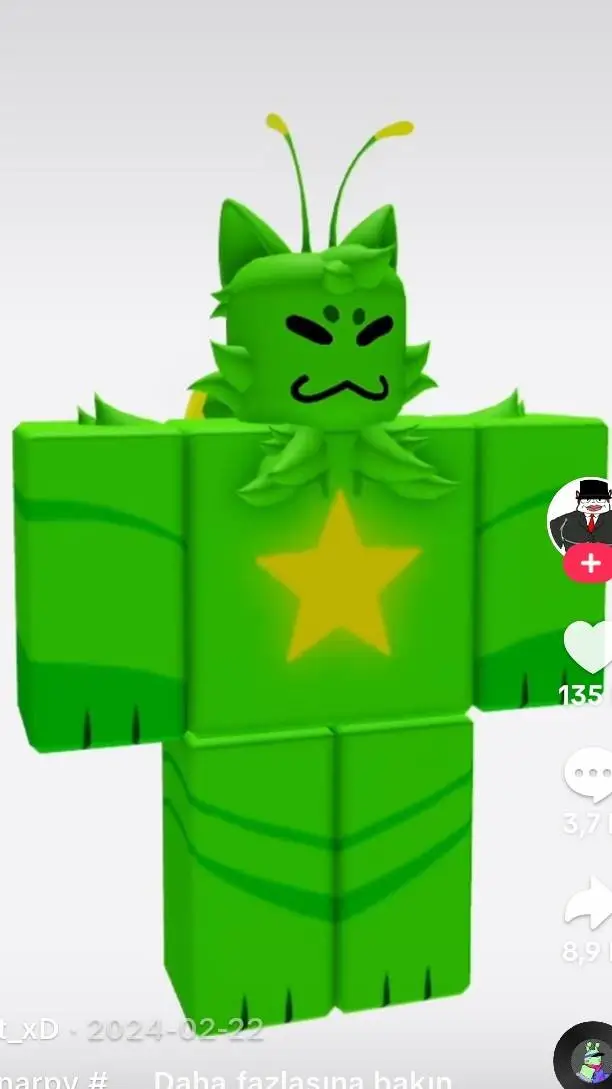 ai character: 💚Gnarpy🌟 background