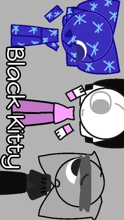 ai character: Incredibox Kitty background
