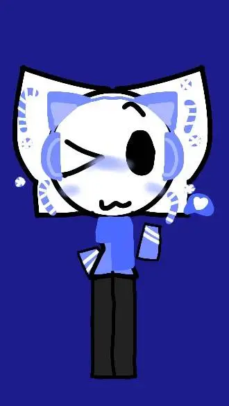 ai character: 🌨Snowball☃️ background