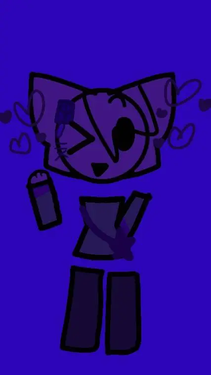 ai character: 💜★~•İndigo•~★♑ background