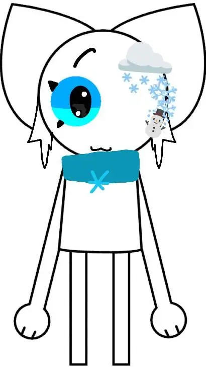 ai character: 🌨☃️❦𝚂𝙽𝙾𝚆𝚂𝙷𝙸𝙽𝙴☆🤍❄ background