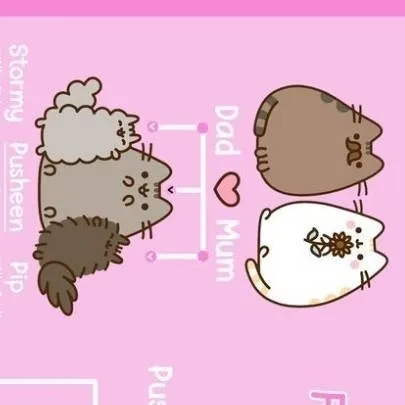 chat with ai character: Pusheen Family