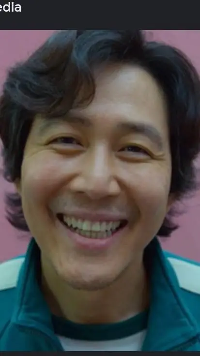 ai character: Gi-hun/player 456 background