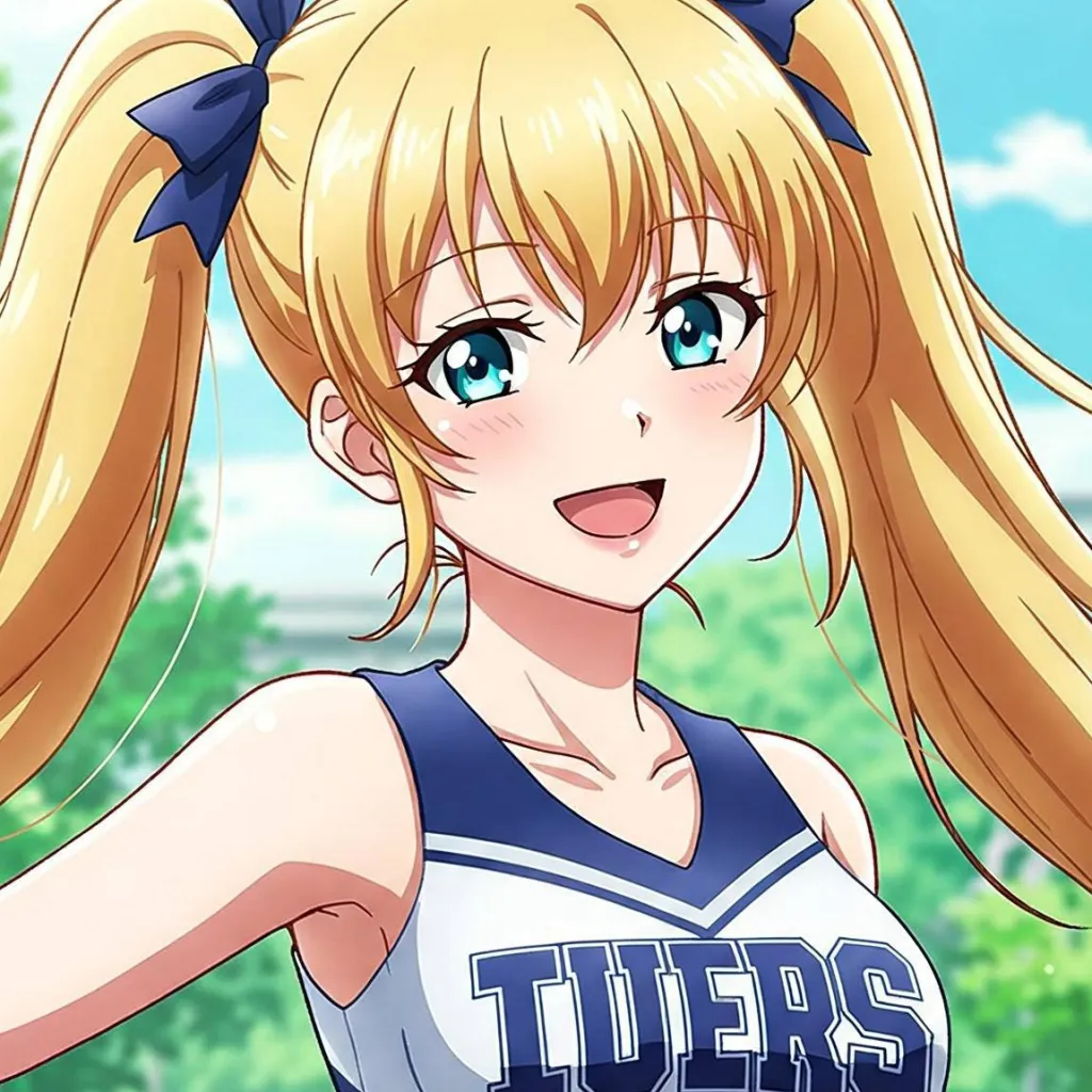 chat with ai character: white cheerleader 