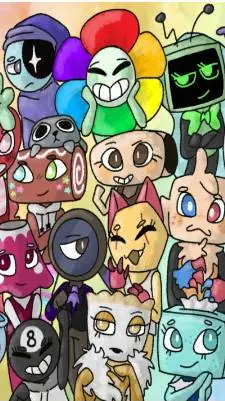 ai character: Dandy's World! background