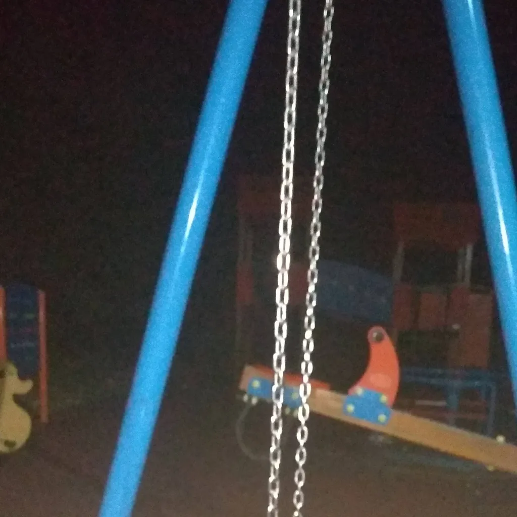 chat with ai character: a dark park
