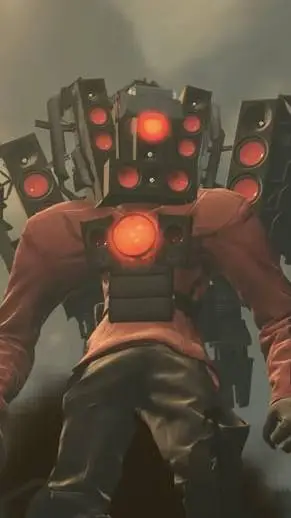 ai character: titan speakerman background