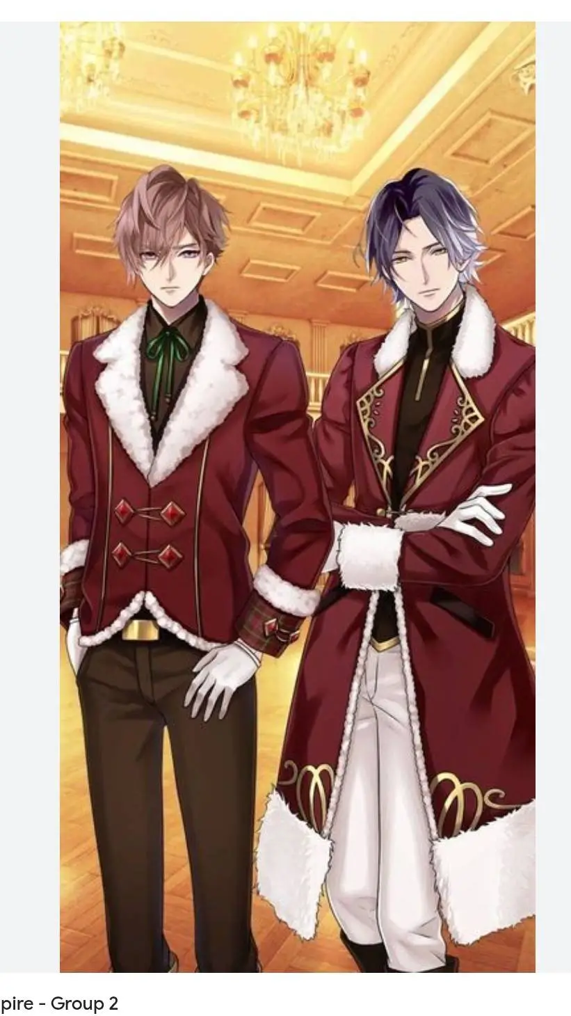 ai character: Denrick and Kenzo. background