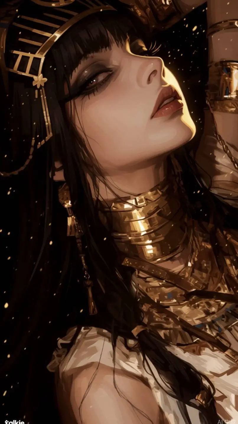 ai character: Nefertari  background