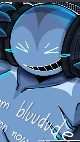 ai character: bluudude background