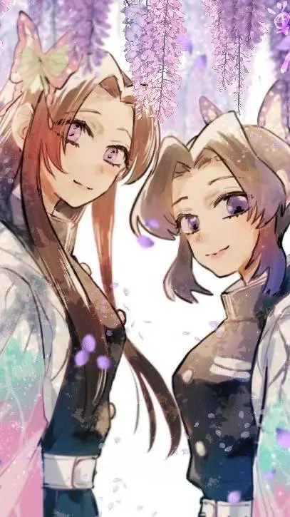 ai character: kanae y shinobu background