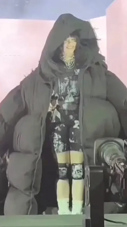 ai character: Billie eilish background