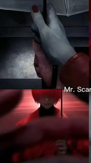 ai character: Mr scarletella  background