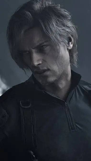 ai character: Leon Kennedy  background