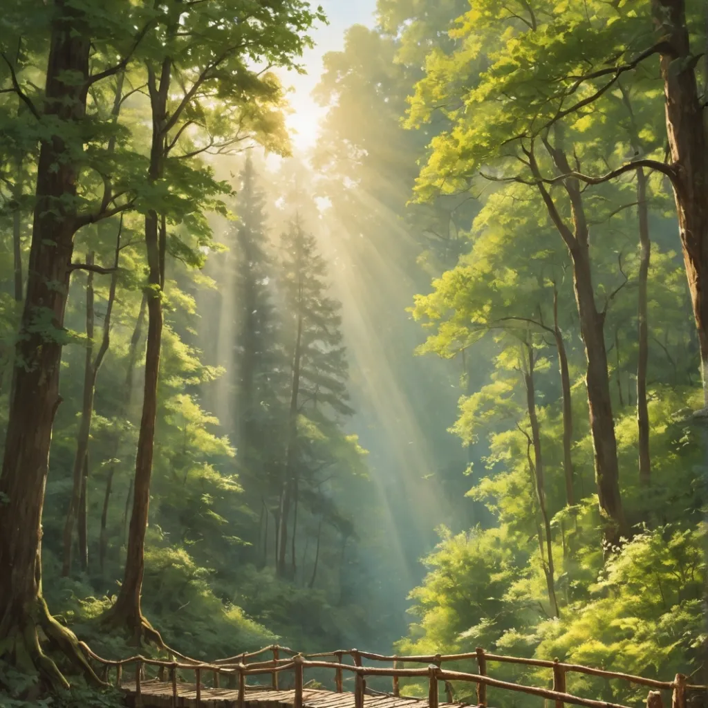 chat with ai character: forest