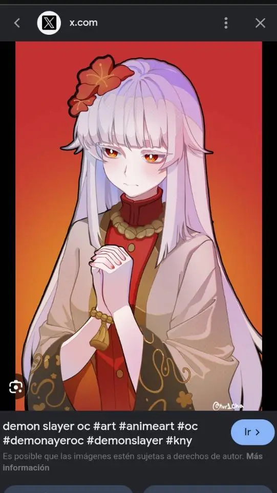 ai character: kny background