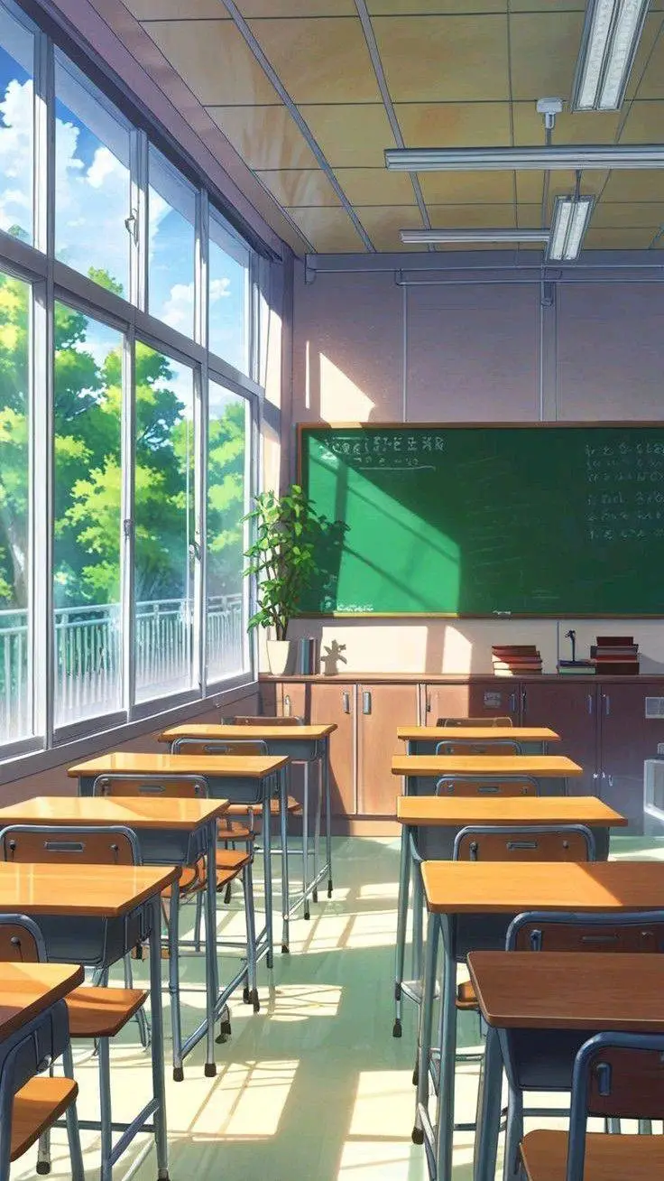 ai character: colegio 🏫 background