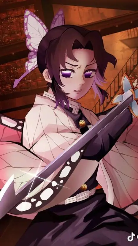 ai character: Shinobu Kocho/🪷 background