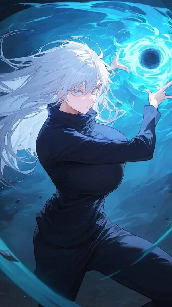 ai character: Satoru Gojo/💠 background