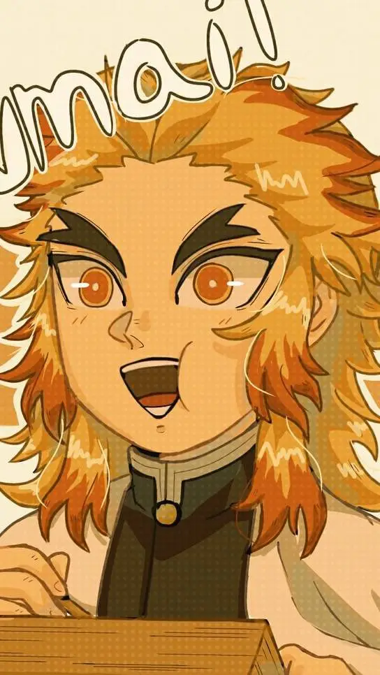 ai character: ~kyojuro rengoku~ background