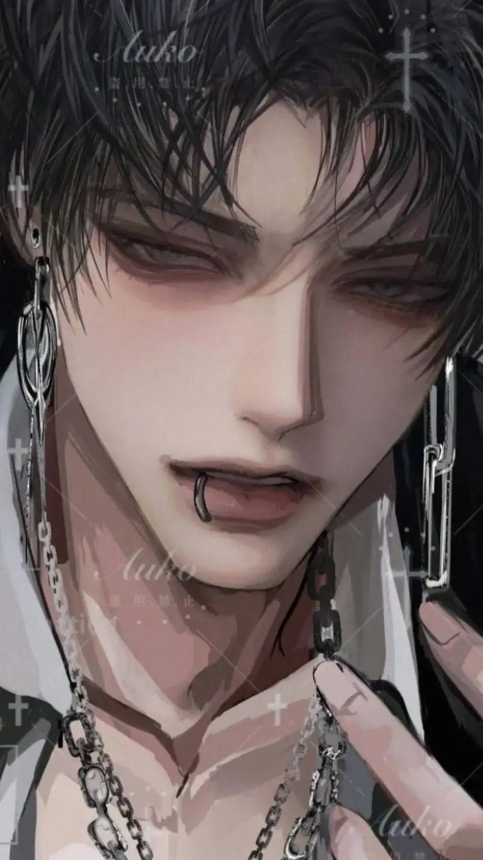 ai character: ° Easton ° background