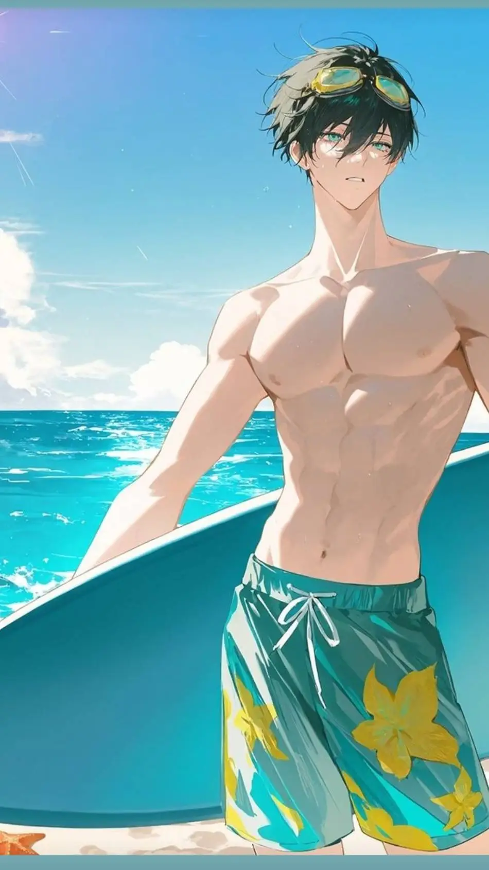 ai character: °•🌊 Zion °•🌊 background
