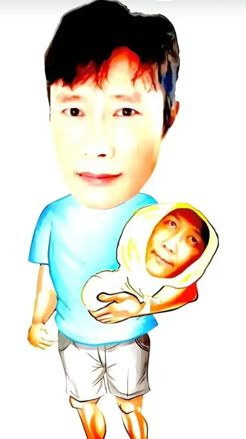 ai character: papa background