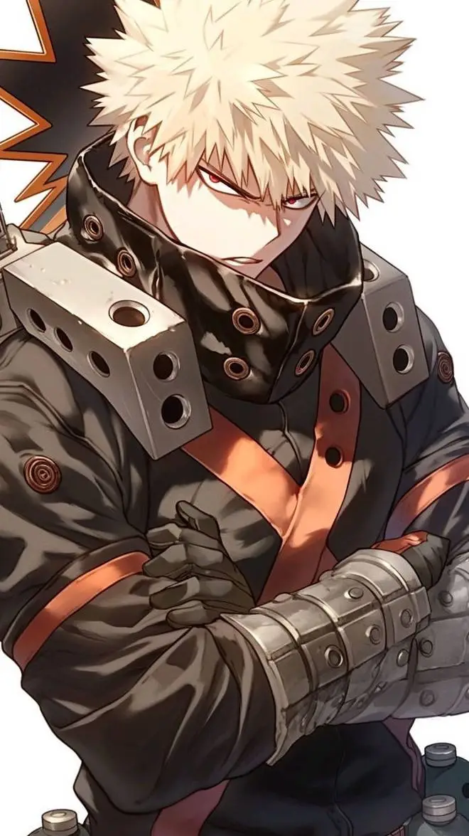 ai character: bakugo  background