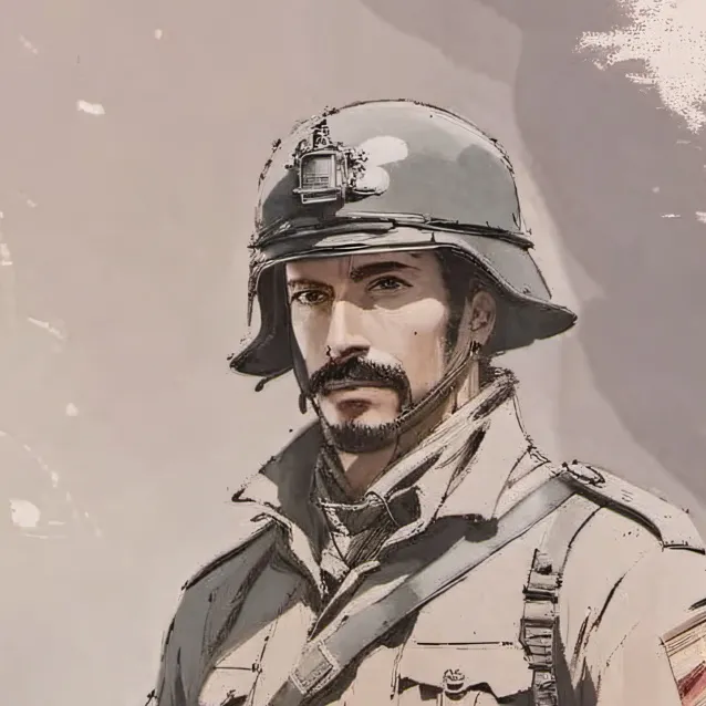 chat with ai character: Soldado