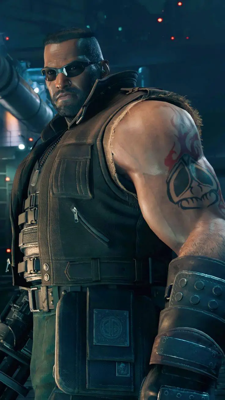 ai character: Barret Wallace background