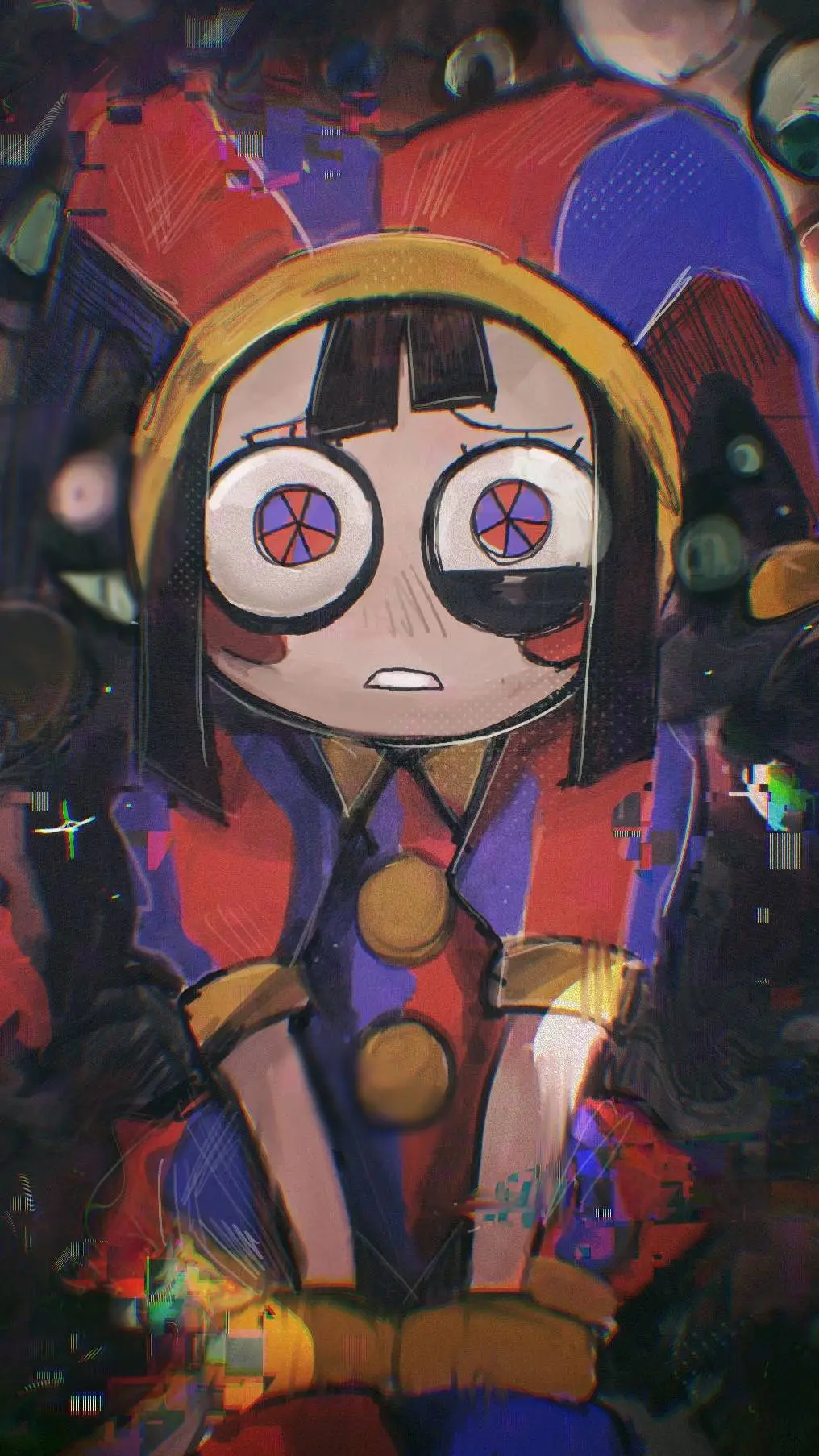ai character: Pomni background