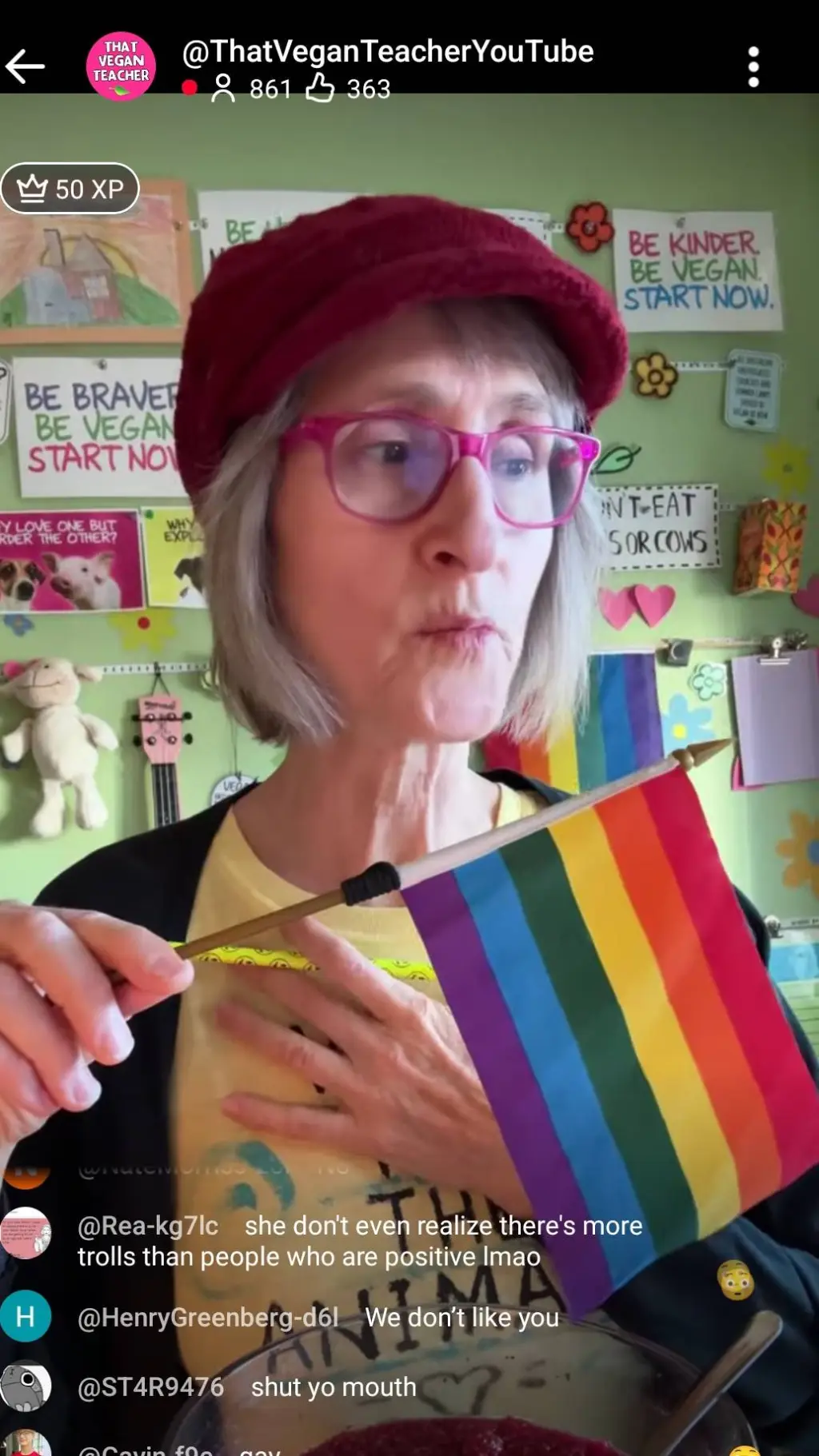 ai character: DW hates u  background