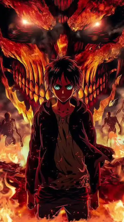 ai character: Eren Yeager background
