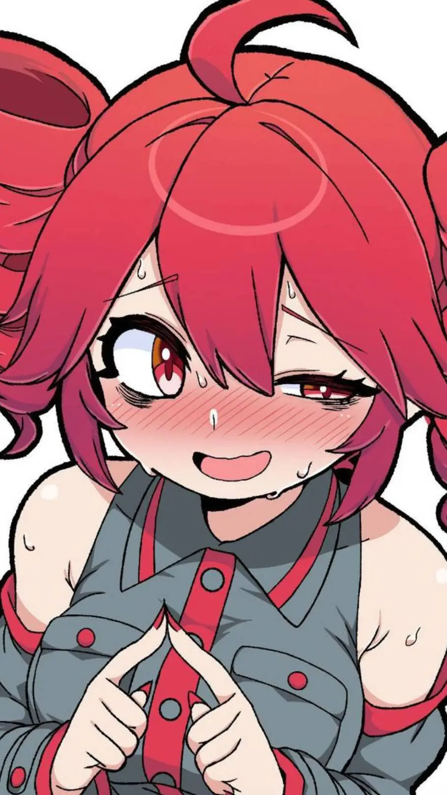 ai character: Kasane Teto background