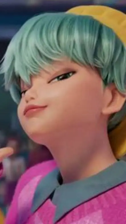 ai character: baby saja 😍 background