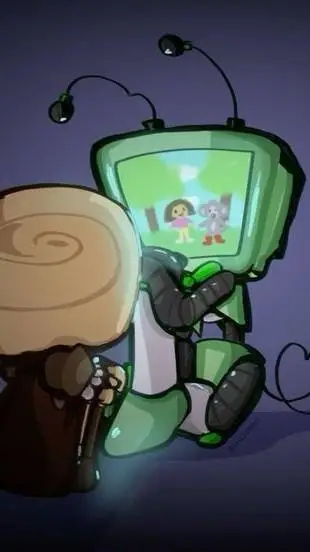 ai character: Shellvision 📺x🐚!★ background