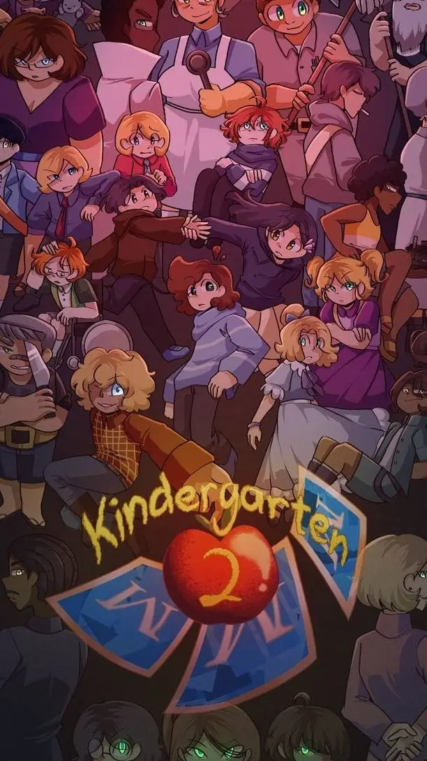 ai character: Kindergarten 2🩸😊👑 background