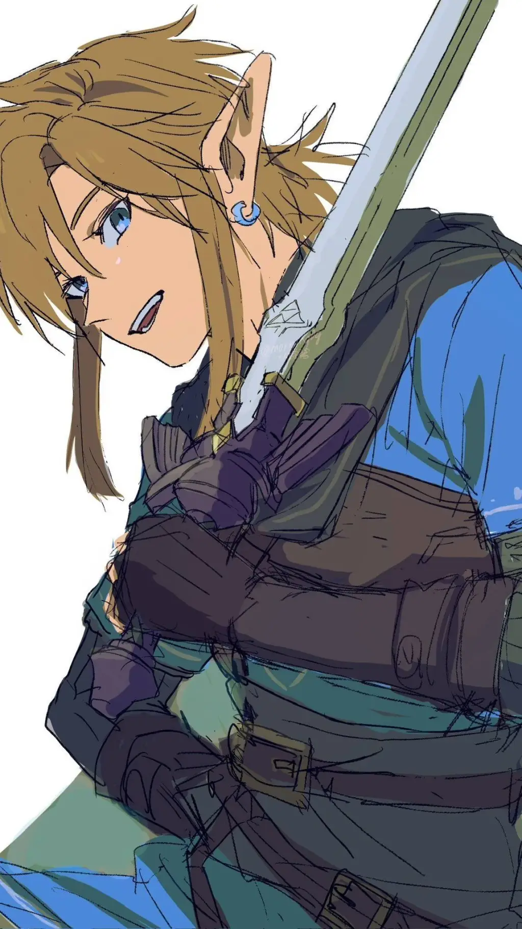 ai character: Link background