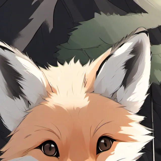 chat with ai character: Fox cub in a cage