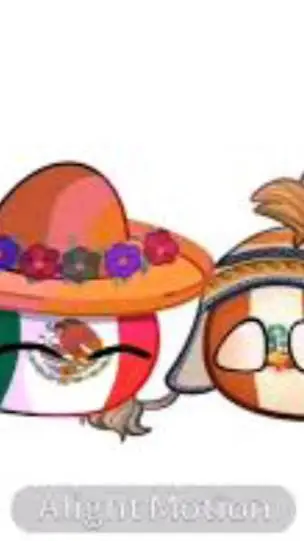 ai character: México x Perú  background