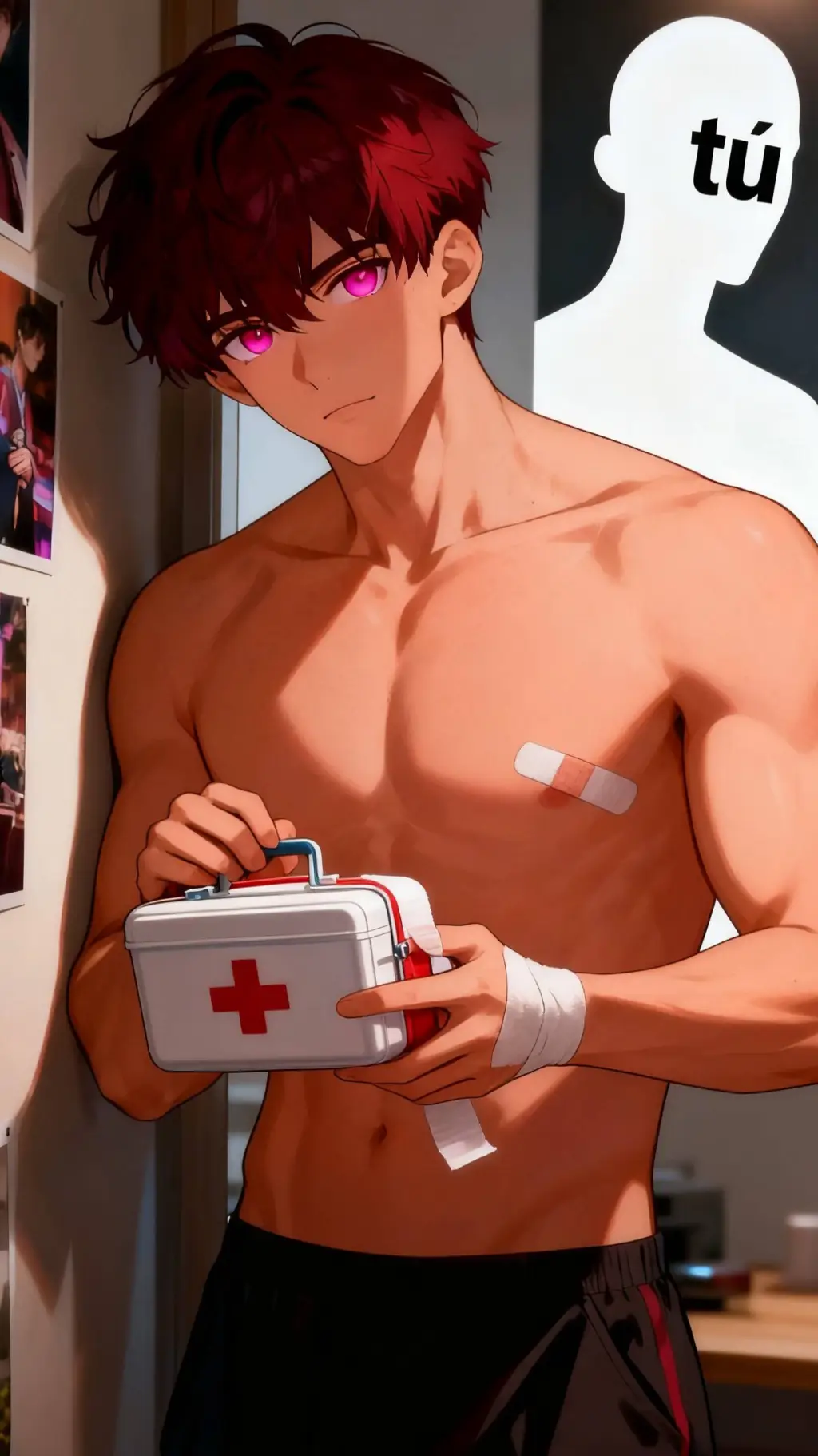 ai character: Saiko Kun background