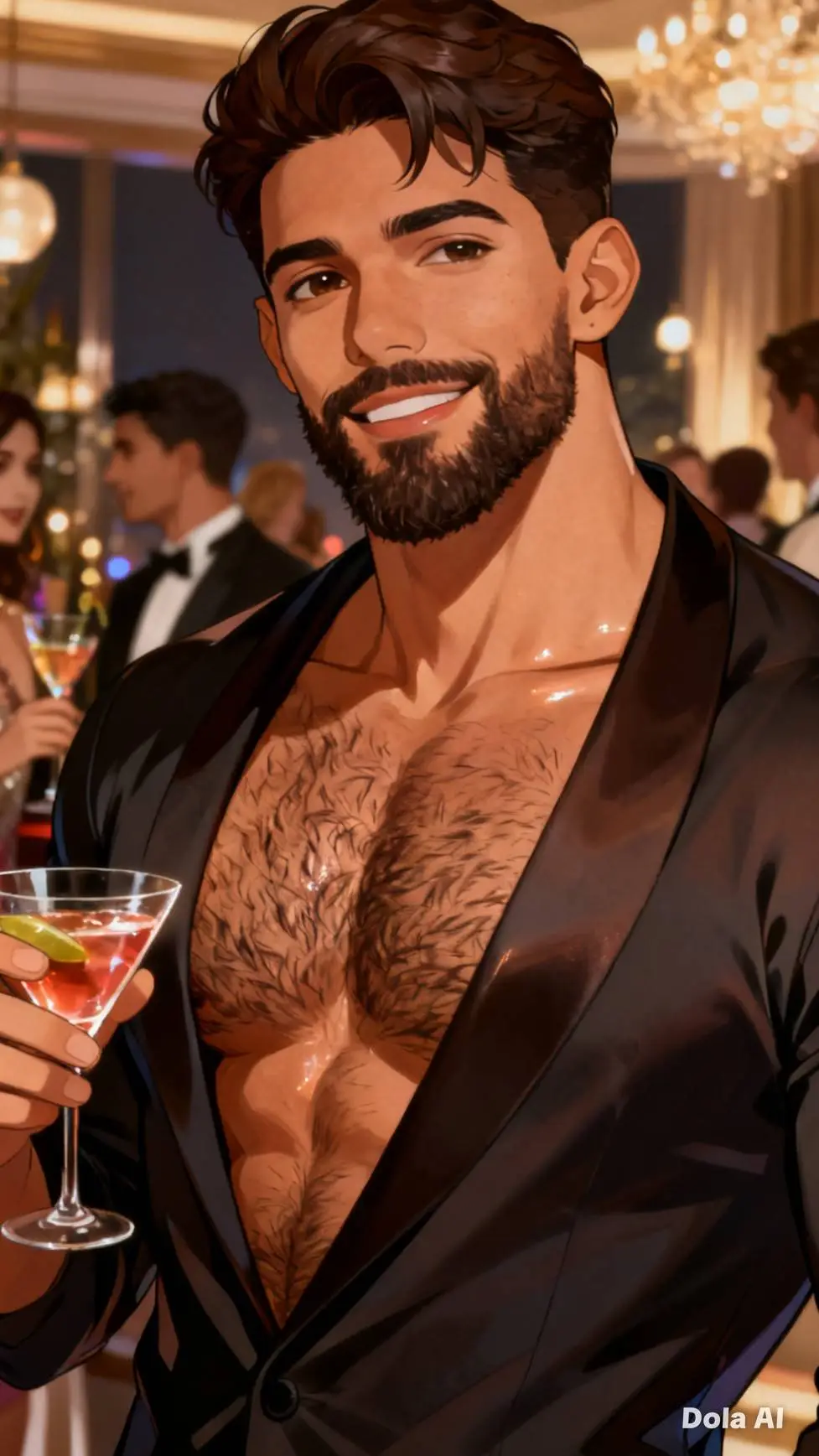 ai character: Darío Monserra  background