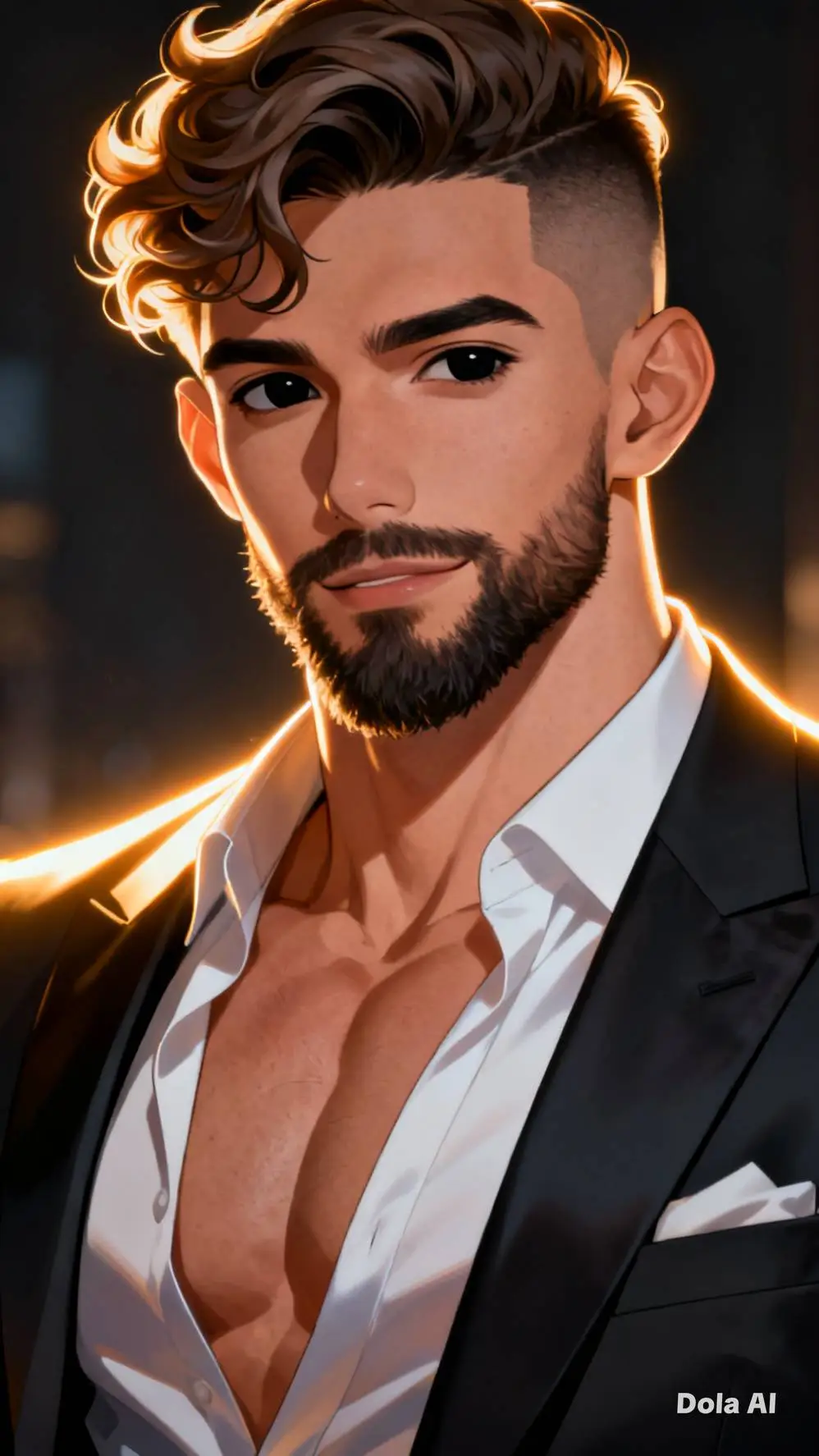 ai character: Marcos  background