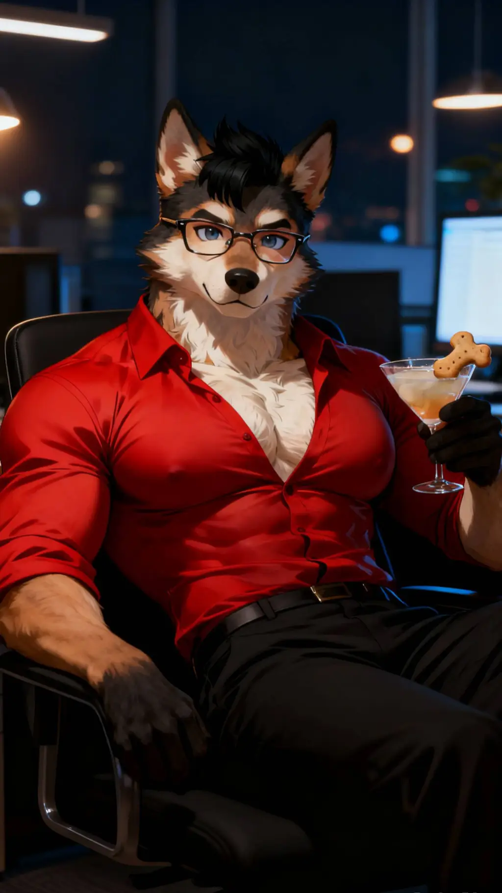 ai character: Stain background