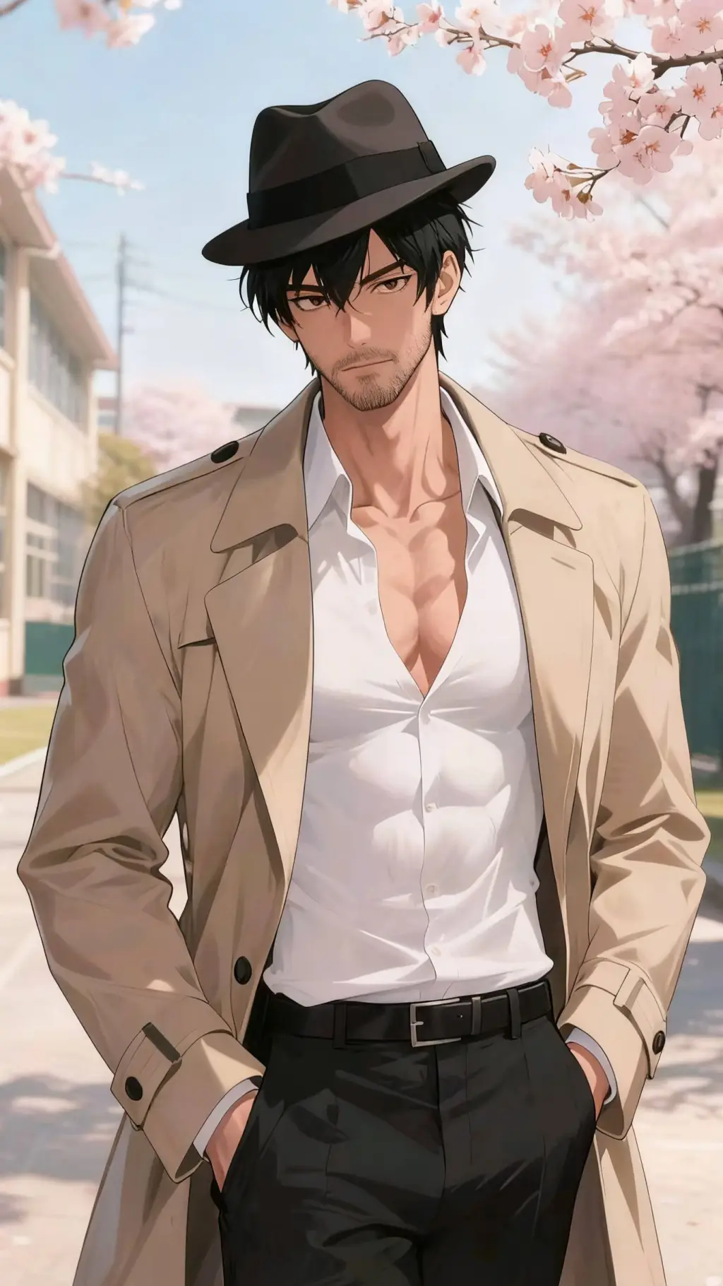 ai character: Kenji Tanaka background