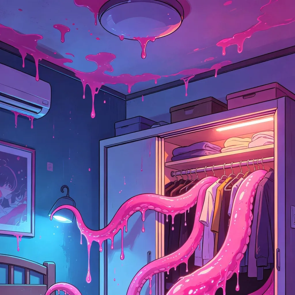 chat with ai character: tentacle room 