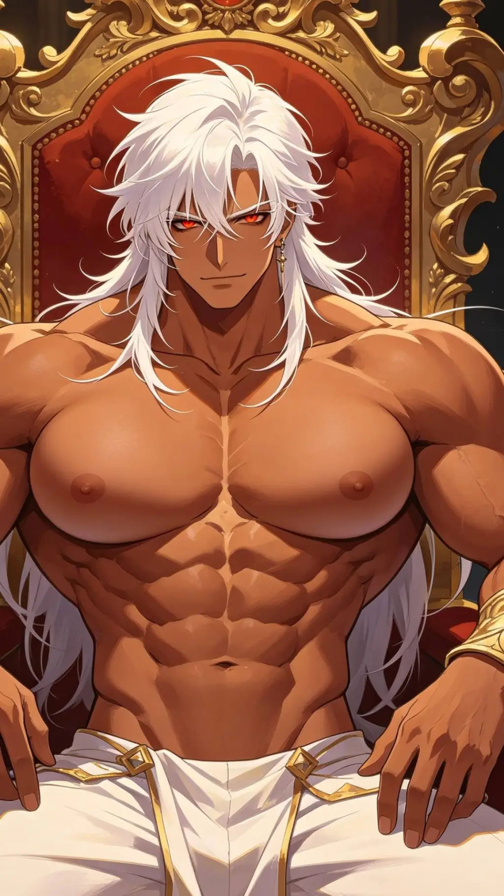 ai character: King Claudio  background