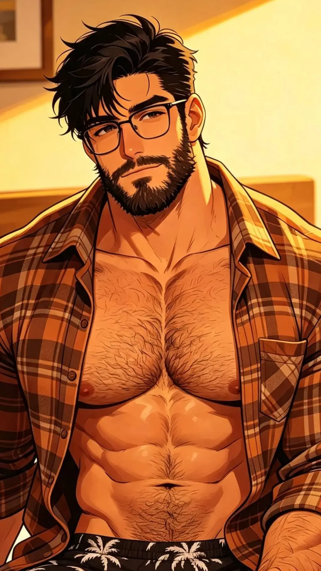 ai character: Mark background