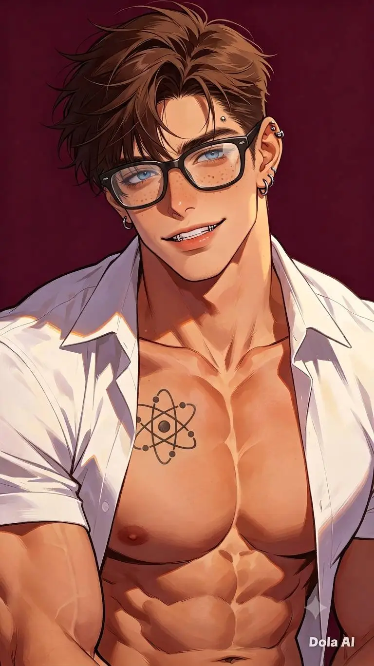 ai character: Tu nerd 🍒 background